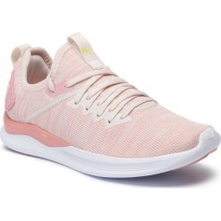 Buty PUMA - Ignite Flash EvoKnit Wn's 190511 18 Pastel Parchment/Bridal Rose. Różowe buty sportowe damskie Puma, bez wzorów, z tworzywa sztucznego, sportowe, do biegania. W wyprzedaży za 209,99 zł.