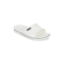 Klapki Crocs Crocband II Slide. Białe klapki damskie Crocs, bez wzorów. Za 103,20 zł.