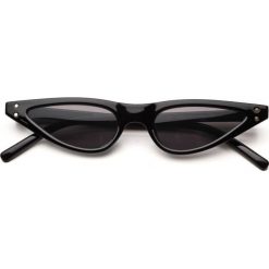 Livorno Black, okulary przeciwsłoneczne. Czarne okulary przeciwsłoneczne damskie lenonki marki Pakamera. Za 60,00 zł.