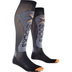 Skarpety X-SOCKS SKI ENERGIZER LIGHT. Szare skarpetki męskie X SOCKS, bez wzorów. W wyprzedaży za 98,00 zł.