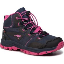 Śniegowce KANGAROOS - Traiker Mid Rtx 18385 000 4204 D Dk Navy/Daisy Pink. Różowe śniegowce dziewczęce KangaROOS, bez zapięcia. Za 239,00 zł.