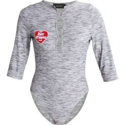 Body i gorsety: MINKPINK STAY HOME Body grey marle