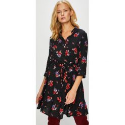 Tally Weijl - Sukienka. Brązowe sukienki mini marki TALLY WEIJL, na co dzień, l, z tkaniny, casualowe, rozkloszowane. W wyprzedaży za 99,90 zł.