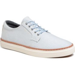 Tenisówki GANT - Prepville 20639497 Ice Blue G630. Niebieskie półbuty męskie GANT, na co dzień, bez wzorów, ze skóry, eleganckie, bez zapięcia. W wyprzedaży za 299,00 zł.
