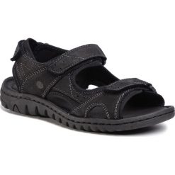 Sandały JOSEF SEIBEL - Lucia 20 63820 784 100 Schwarz. Czarne klapki damskie Josef Seibel, bez wzorów, ze skóry ekologicznej, bez obcasa. W wyprzedaży za 259,00 zł.