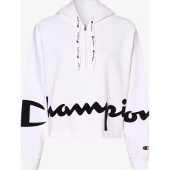 Champion - Damska bluza nierozpinana, biały. Białe bluzy damskie Champion, s, z nadrukiem, z bawełny, z krótkim rękawem, krótkie, z kapturem. Za 309,95 zł.