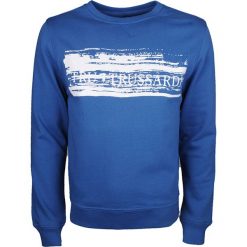 Trussardi Bluza "C-Neck". Bluzy męskie Trussardi, z nadrukiem, z tkaniny, z okrągłym kołnierzem, bez rękawów, bez kaptura. Za 199,00 zł.