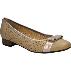 BALERINY GINA PUCCI 796A. Brązowe baleriny damskie marki Maciejka. Za 119,99 zł.