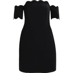 Club Monaco LIKI Sukienka koktajlowa black. Czarne sukienki damskie marki Club Monaco, bez wzorów, z poliesteru, wizytowe, bez kołnierzyka, bez rękawów. W wyprzedaży za 706,30 zł.