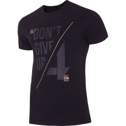 T-shirty męskie z nadrukiem: T-shirt męski TSM229 – głęboka czerń
