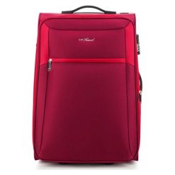 Walizki: Walizka w kolorze czerwonym – (S)44 x (W)62 x (G)27 cm