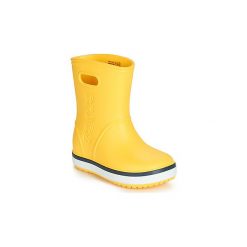 Kalosze Dziecko Crocs CROCBAND RAIN BOOT K. Żółte kalosze chłopięce Crocs. Za 149,00 zł.
