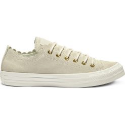 Converse Chuck Taylor All Star Frilly Thrills 563418C. Trampki i tenisówki damskie Converse, bez wzorów, bez zapięcia. W wyprzedaży za 249,99 zł.