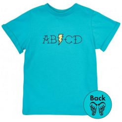Garnamama T-Shirt Chłopięcy Ab/Cd 68, Niebieski. Niebieskie t-shirty chłopięce z nadrukiem marki Garnamama, z bawełny. Za 29,00 zł.