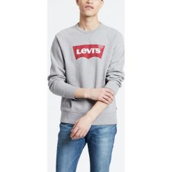 Levi's Graphic Crew Bluza Szary. Szare bluzy męskie Levi's®, s, z haftami, z bawełny, bez kołnierzyka, bez rękawów, bez kaptura. Za 274,95 zł.
