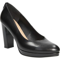 Czółenka na platformie Casu 266G. Czarne buty ślubne damskie marki Casu, na platformie. Za 159,99 zł.