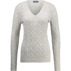 Polo Ralph Lauren KIMBERLY Sweter light vintage heather. Szare swetry klasyczne damskie marki Polo Ralph Lauren, xs, z wełny. Za 589,00 zł.