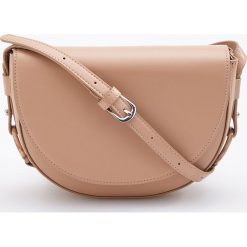 Torebka typu saddle bag - Beżowy. Brązowe torebki klasyczne damskie marki Reserved, bez wzorów, bez dodatków. Za 149,99 zł.