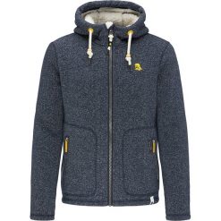 Kurtka polarowa w kolorze granatowym. Niebieskie bluzy męskie Schmuddelwedda Man, m, bez wzorów, z dzianiny, bez kaptura. W wyprzedaży za 219,95 zł.