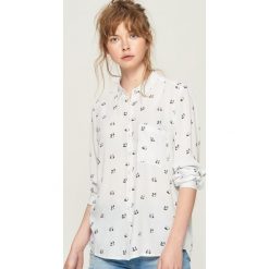 Koszula - Biały. Białe koszule damskie Sinsay, l. Za 39,99 zł.