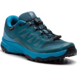 Buty SALOMON - Xa Discovery Gtx W GORE-TEX 406807 20 W0 Mallard Blue/Hawaiian Surf/Bluestone. Niebieskie buty sportowe damskie Salomon, bez wzorów, ze skóry ekologicznej, sportowe, do biegania, gore-tex. W wyprzedaży za 349,00 zł.