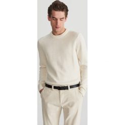 Sweter - Kremowy. Białe kardigany damskie marki Reserved, s. Za 89,99 zł.