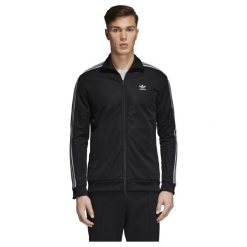 BLUZA ADIDAS BECKENBAUER CW1250. Czarne bluzy męskie marki Adidas, m, bez wzorów, bez kołnierzyka, bez rękawów, bez kaptura. Za 299,00 zł.