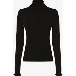 Comma - Sweter damski, czarny. Czarne swetry damskie comma, bez wzorów, bez rękawów, bez kaptura. Za 199,95 zł.