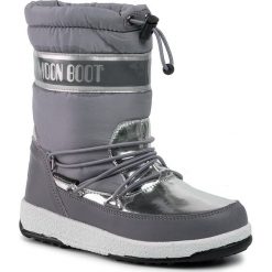 Śniegowce MOON BOOT - Jr Girl Soft Wp 34051700004 Mauve. Szare śniegowce dziewczęce Moon Boot, bez zapięcia. W wyprzedaży za 259,00 zł.