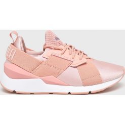 Puma - Buty Muse Satin Ep Wn's. Pomarańczowe buty sportowe damskie Puma, bez wzorów, z materiału, sportowe. W wyprzedaży za 319,90 zł.