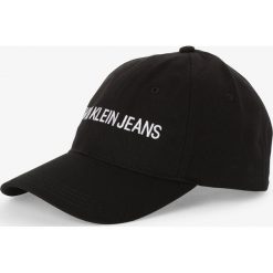 Calvin Klein Jeans - Damska czapka z daszkiem, czarny. Czarne czapki damskie Calvin Klein Jeans, bez wzorów, z bawełny. Za 99,95 zł.