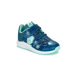 Buty Dziecko adidas DY FROZEN FORTARUN. Niebieskie trampki dziewczęce Adidas, bez wzorów, bez zapięcia. Za 159,20 zł.