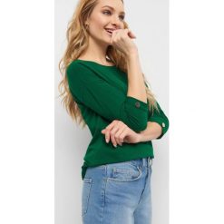 Koszulka z rękawem 3/4. Niebieskie koszulki damskie Orsay, na co dzień, xs, bez wzorów, z elastanu, bez kołnierzyka, bez rękawów. Za 39,99 zł.