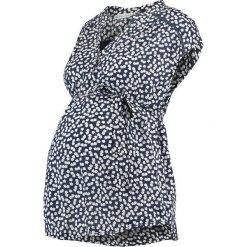 Bluzki damskie: JoJo Maman Bébé FLORAL SUMMER BLOUSE Bluzka navy