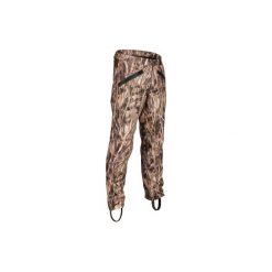 Spodnie myśliwskie 500 WTP camo. Zielone spodnie męskie SOLOGNAC, xl, bez wzorów, z poliesteru, sportowe. Za 199,99 zł.