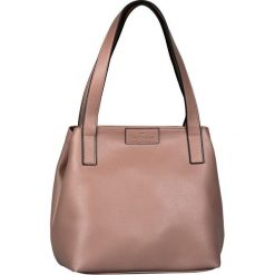 Tom Tailor torebka damska Miri Zip Shopper różowa. Różowe torby damskie na zakupy Tom Tailor, bez wzorów, bez dodatków. Za 179,00 zł.