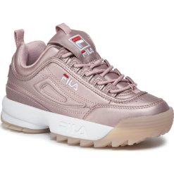 Sneakersy FILA - Disruptor M Low Wmn 1010747.71S Lilas. Różowe półbuty damskie Fila, ze skóry ekologicznej. W wyprzedaży za 359,00 zł.