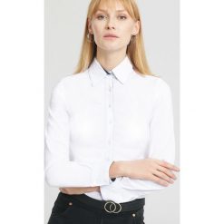 Biała Koszula Where We Start. Białe koszule damskie marki other, do pracy, xl, bez wzorów, eleganckie, z okrągłym kołnierzem, z długim rękawem. Za 59,99 zł.