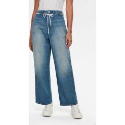 G-Star Raw - Jeansy Lintell High Dad. Niebieskie jeansy damskie G-Star RAW, z podwyższonym stanem. Za 559,90 zł.