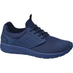 Sneakersy męskie Memphis One granatowe. Niebieskie sneakersy męskie marki Memphis One, bez zapięcia. Za 119,90 zł.