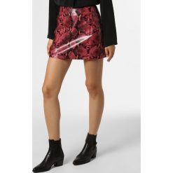 Guess Jeans - Spódnica damska, różowy. Różowe spódniczki damskie s, z nadrukiem, z jeansu. Za 299,95 zł.