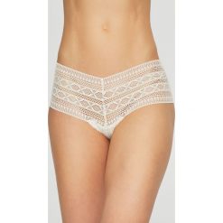 Undiz - Figi Elenoriz. Białe majtki damskie Undiz, xl, z elastanu. W wyprzedaży za 24,90 zł.