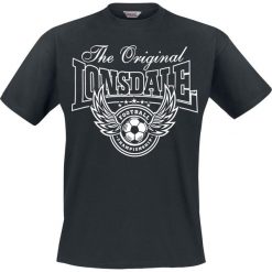 T-shirty męskie: Lonsdale London Football Shirt T-Shirt czarny