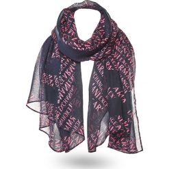 CHUSTA Armani Exchange. Różowe szaliki damskie Armani Exchange, bez wzorów. Za 269,00 zł.