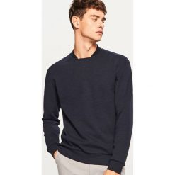 Bluza - Granatowy. Niebieskie bluzy męskie Reserved, l. Za 69,99 zł.