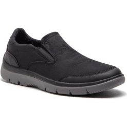 Półbuty CLARKS - Tunsil Step 261374977 Black Mesh. Czarne półbuty skórzane męskie Clarks. W wyprzedaży za 199,00 zł.