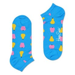 Skarpety Happy Socks Low Fruits (FRU05-6001). Niebieskie skarpetki damskie Happy Socks, z bawełny. Za 29,99 zł.