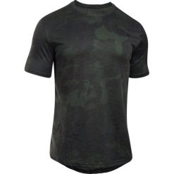 Under Armour Sportstyle Core Tee 1303705-357 t-shirt męskie czarne, zielone S. Czarne t-shirty męskie Under Armour, s, bez wzorów, z bawełny, sportowe, bez kołnierzyka, krótkie. W wyprzedaży za 89,99 zł.