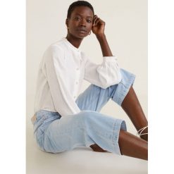 Mango - Jeansy Culotte. Jeansy damskie Mango, z podwyższonym stanem. W wyprzedaży za 69,90 zł.
