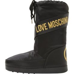 Love Moschino Śniegowce fantasy color. Szare buty zimowe damskie marki Love Moschino, z materiału. Za 469,00 zł.